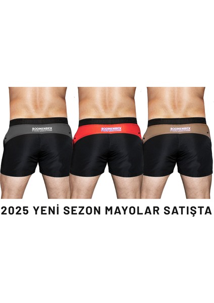 Avandgard Siyah Vizon Mayo Şort Yeni Sezon