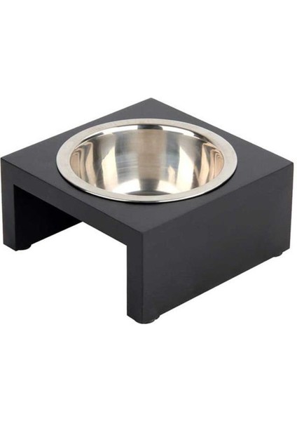 Furlo Pawise Ahşap Standlı Ayaklı Mama Kabı 1750 ml - 679-11124