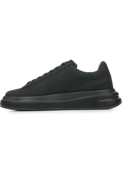 Erkek Siyah Elba Logolu Sneaker
