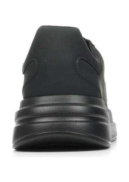 Erkek Siyah Elba Logolu Sneaker