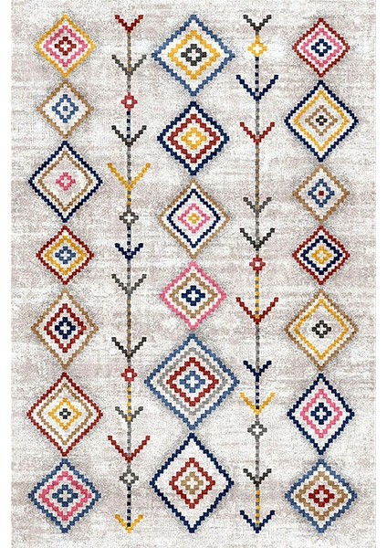 Kaymaz Taban Modern Premium Kalite Salon Mutfak Koridor Halısı Beyaz 4081 fiyatları