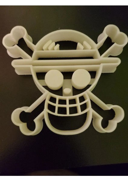 One Piece Kurabiye Kalıbı Beyaz Renk Kurabiye Ve Hamur Şekillenidirici