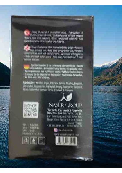 Magnesia 100 ml Formen Limited Edition( Erkek Parfüm)