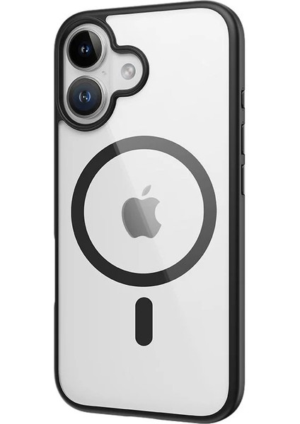 ROCK Apple iPhone 16 Kılıf Guard Serisi Silikon - Titanium Siyah