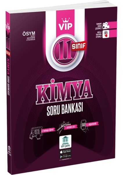 Çapa Yayınları 11. Sınıf Kimya Soru Bankası