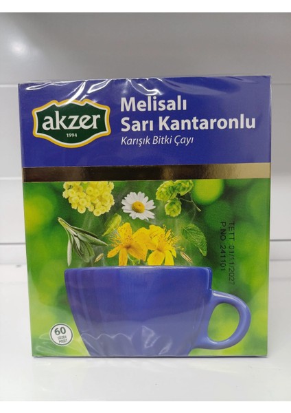Melisalı Sarı Kantaronlu Karışık Bitki Çayı 90 gr