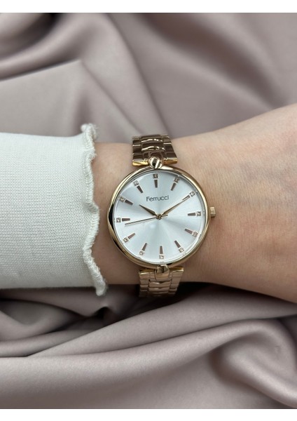 Rose Gold Ferrucci Kadın Kol Saati fiyatları