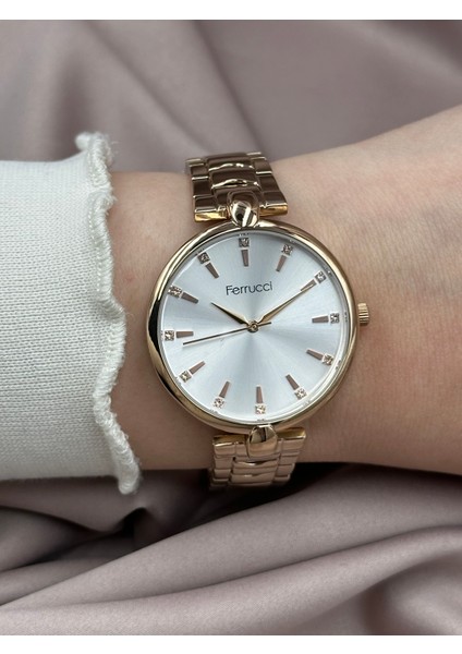 Rose Gold Ferrucci Kadın Kol Saati