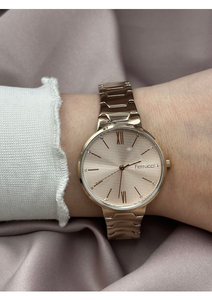 Rose Gold Ferrucci Kadın Kol Saati fiyatları