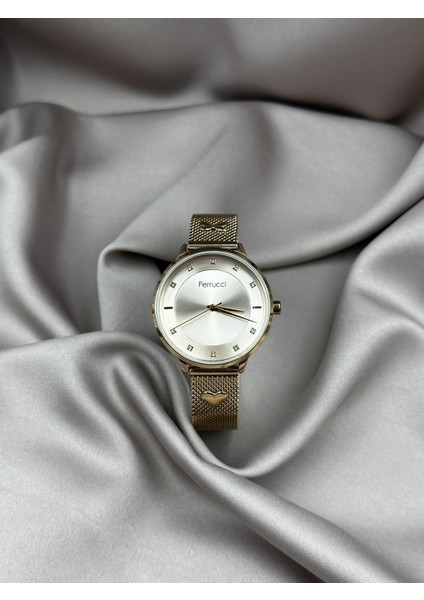 Rose Gold Hasır Ferrucci Kadın Kol Saati fırsatları