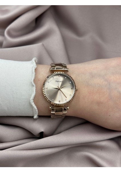 Rose Gold Ferrucci Kadın Kol Saati fiyatları
