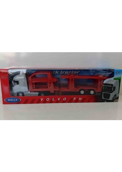 1:64 Ölçek Volvo Fh Taşıyıcı Tır/// Gri Renk Küçük Boy fiyatları