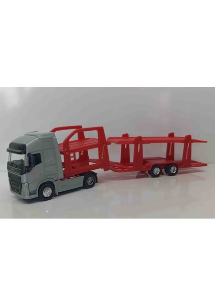 1:64 Ölçek Volvo Fh Taşıyıcı Tır/// Gri Renk Küçük Boy fırsatları