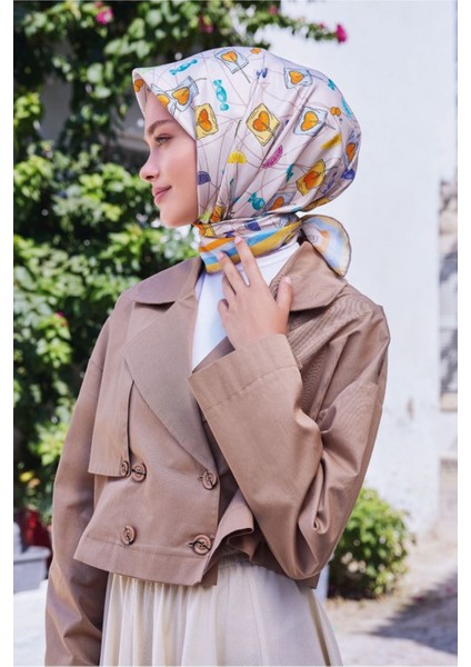 Twill Ipek Eşarp 4050D-81