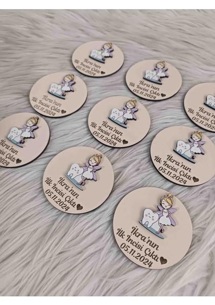 10 Adet Diş Tutan Perili Ahşap Magnet Diş Buğdayı Diş Hediyelikleri Magnet modelleri