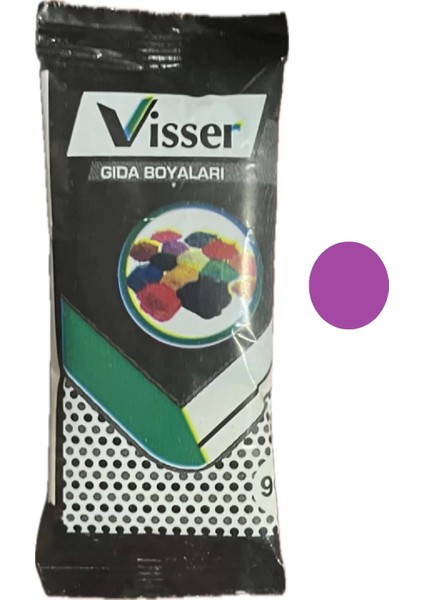 Gıda Boyası Toz Mor Renklendirici 9 gr