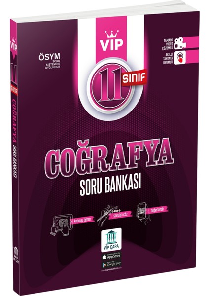 Çapa Yayınları 11. Sınıf Coğrafya Soru Bankası