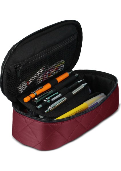Oval Xl Soft-Oval Tip Büyük Boy Kapitone Kalem Kutusu modelleri