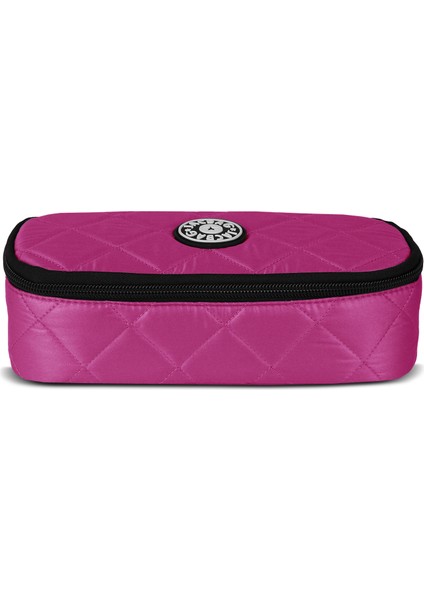 Oval Xl Soft-Oval Tip Büyük Boy Kapitone Kalem Kutusu