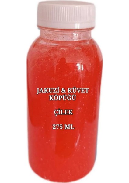 Çilek Kokulu Aromaterapi Jakuzi & Küvet Köpüğü Banyo Duş Köpüğü 275 Ml.