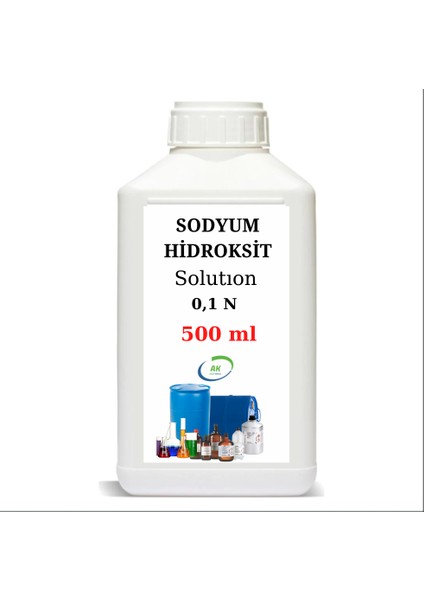SODYUM HİDROKSİT (0,1 N NaOH) 500 ML