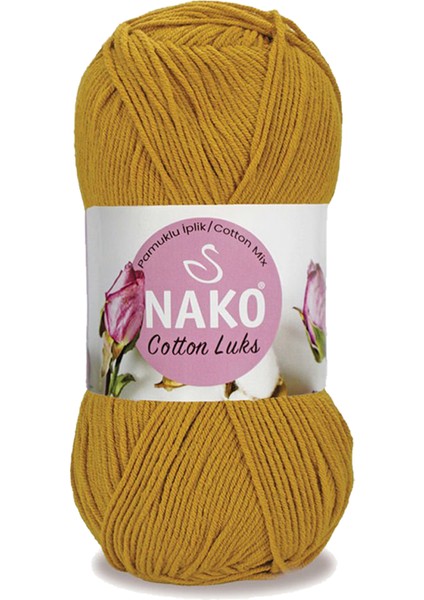 5 Adet Cotton Lüks Yelek Tunik Kazak Bluz Hırka Ipi Yünü Hardal 97555