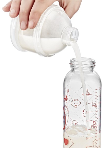 Babyjem Katlı Toz Mama Kabı 545 Beyaz modelleri