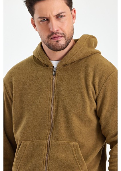 Erkek Polar Fermuarlı Kolu Lastikli Sweat modelleri