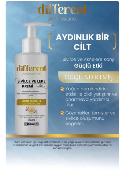 Akne Engelleyici, Akne Karşıtı, Siyah Nokta ve Leke Giderici, Yüz Kremi 250 ml fiyatları