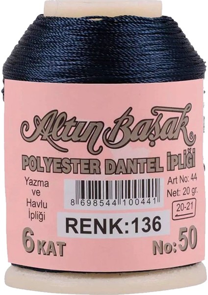 Oya ve Dantel Ipi 20 gr - No: 136