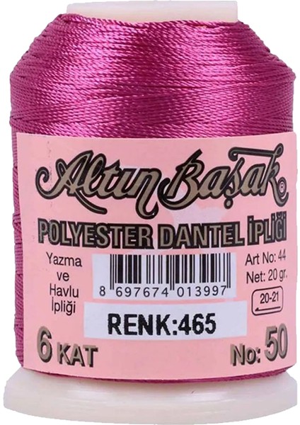 3 Adet Oya ve Dantel Ipi 20 gr - No: 465