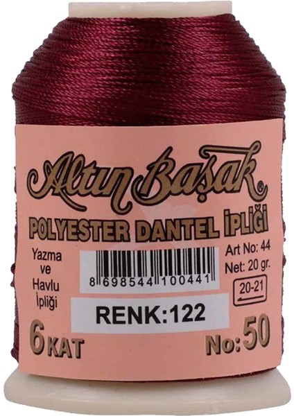 3 Adet Oya ve Dantel Ipi 20 gr - No: 122
