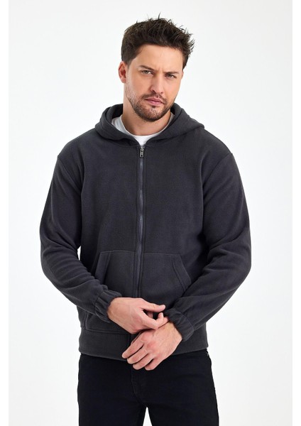 Erkek Polar Fermuarlı Kolu Lastikli Sweat fiyatları