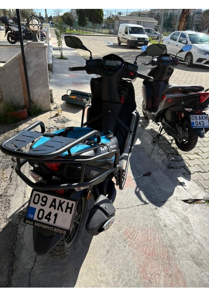 Tvs Ntorq Koruma Demiri ve Çanta Demiri Full Set (Vida Seti Dahil)