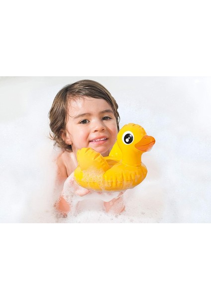 Şişme Su Oyuncağı Ördek - Çocuk Şişme Su Oyunu - Pofuduk Şişme Su Oyuncağı - Çocuk Deniz Oyuncağı - Banyo Oyuncağı 1 ADET indirimleri