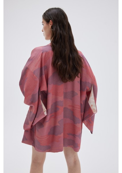 Asagao Vintage Ipek Kimono