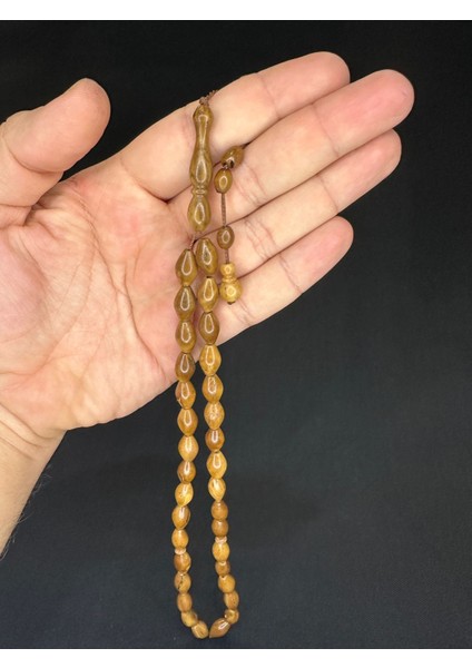 Sevgiliye Özel Hediye Kuka Tesbih Fıçı Kesim 13MM x 8mm H-1620.