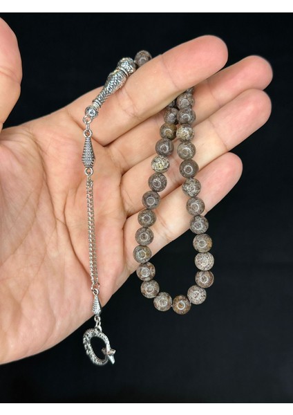 Sevgiliye Özel Hediye Jasper Taşı Doğaltaş Tesbih Küre Kesim H-1499. fiyatları