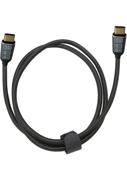 Type-C To Type-C Kablo 20GB 4K 100W Type-C Full Fonksiyon Kablo 2 Metre