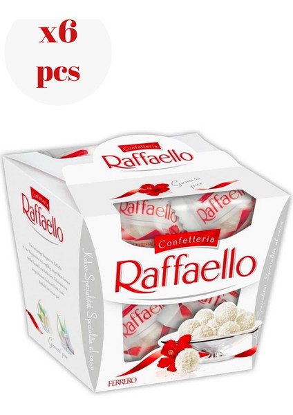 Ferrero Raffaello 150 gr x 6 Adet