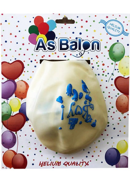 - 20 Inç It S Boy Jumbo Balon 51 cm 11