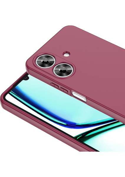 Realme Note 60 Uyumlu Kılıf Zore Mara Lansman Kapak-Lila modelleri