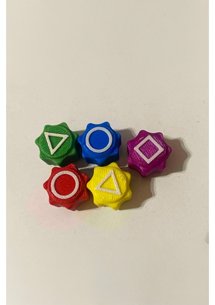 Squid Game Beş Taş Oyunu 5 Taş Set