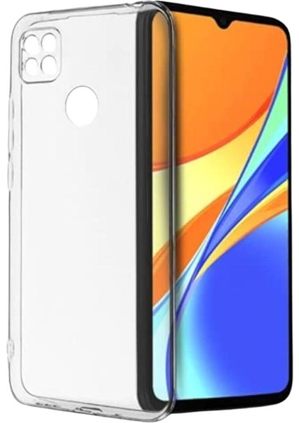 Redmi 9c Uyumlu Şeffaf Silikon Kılıf - Kamera Korumalı Esnek Tam Koruma Kapak