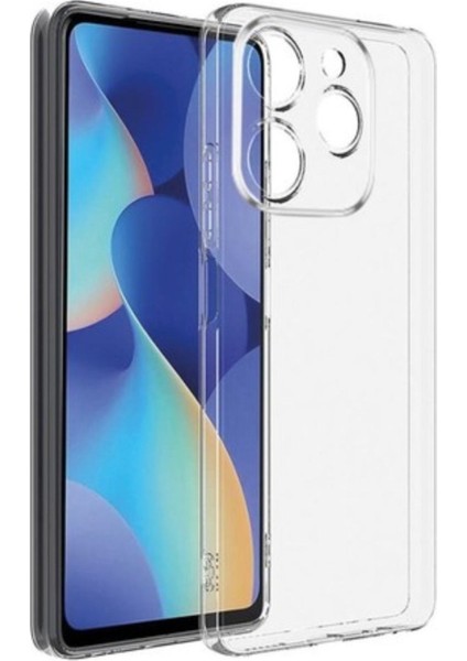 General Mobile Era 30 Uyumlu Şeffaf Silikon Kılıf - Esnek Tam Koruma Kapak