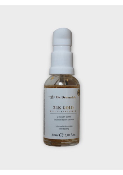 24k Altın Parçacıklı Premium Series Hızlı Botox Etkisi Cilt Bakım Serum 30 ml
