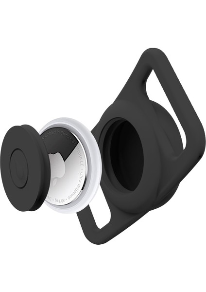 Tagsafe Dogcol Taşınabilir Anahtarlık Airtag Kılıf Gray