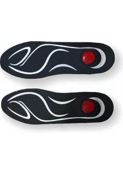 Jel Takviyeli Ortopedik Deri Taban 1 Çift