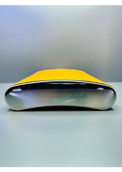 Deri Kaplama Paslanmaz Çelik 9 Oz (266 Ml) Viski Likör Votka Konyak Cep Matarası fırsatları