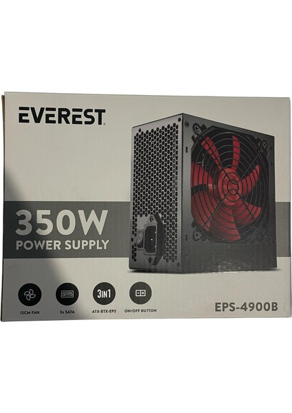 EPS-4900B 350 Watt 12 cm Fanlı Power Supply